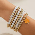 Happy Fall Beaded Charm Bracelet Set – jewelry (view 1)