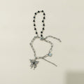 Chic Layered Butterfly Charm Necklace – jewelry (view 1)