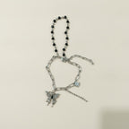 Chic Layered Butterfly Charm Necklace – jewelry (view 1)