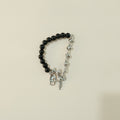 Cat & Fishbone Beaded Charm Bracelet – jewelry (view 1)