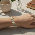 Starfish Beaded Charm Bracelet – jewelry (view 2)