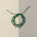 Boho Layered Beaded Bracelet – jewelry (view 1)