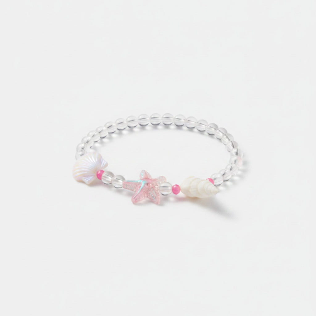 Seashell Starfish Beaded Wish Bracelet – jewelry (view 1)
