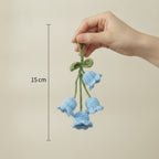 Crocheted Bellflower Hanging Charm – apparel accessories (view 5)