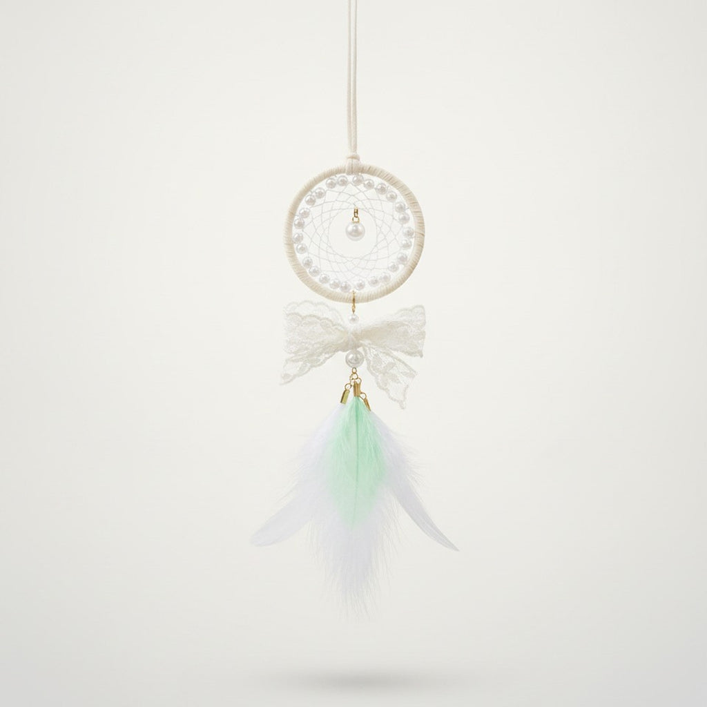 Handcrafted Beaded Dream Catcher Charm – novelty & toys (view 1)