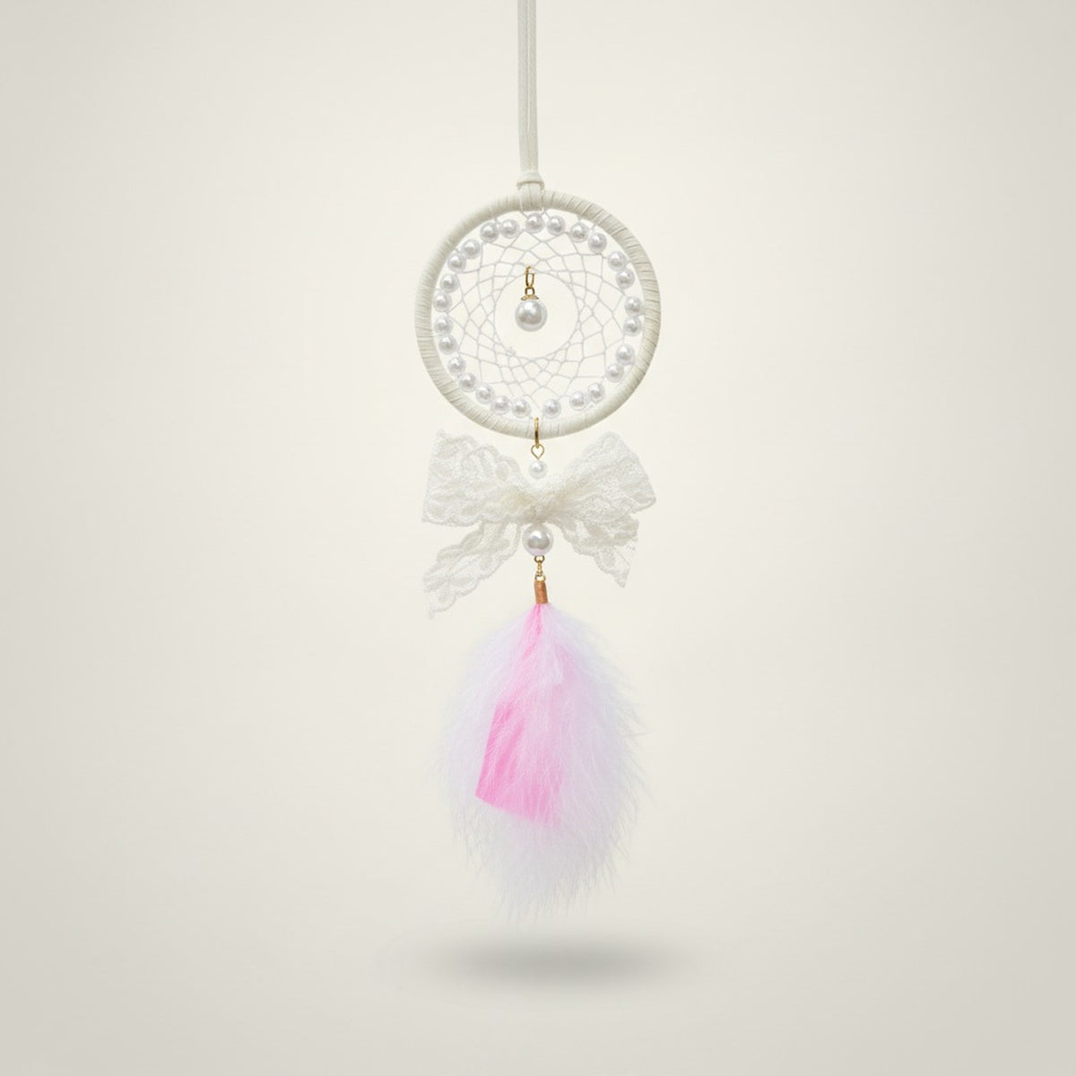 Handcrafted Beaded Dream Catcher Charm – novelty & toys (view 2)