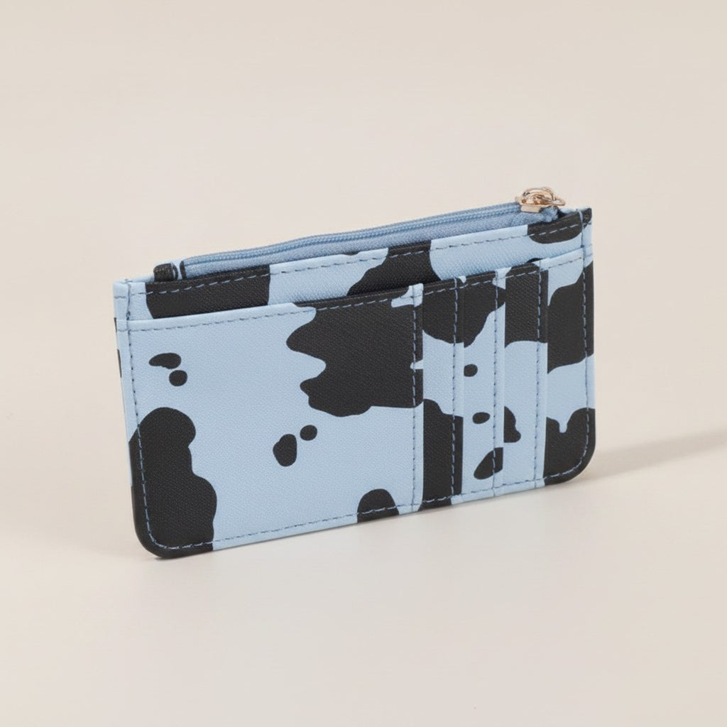 Mini Faux Leather Card Holder Wallet – bags & wallets (view 1)