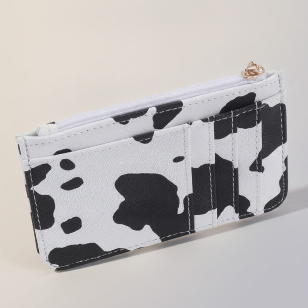 Mini Faux Leather Card Holder Wallet – bags & wallets (view 2)