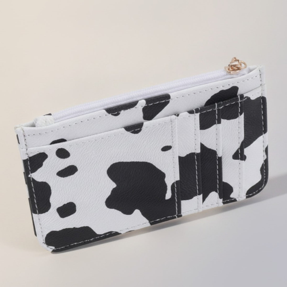 Mini Faux Leather Card Holder Wallet – bags & wallets (view 2)