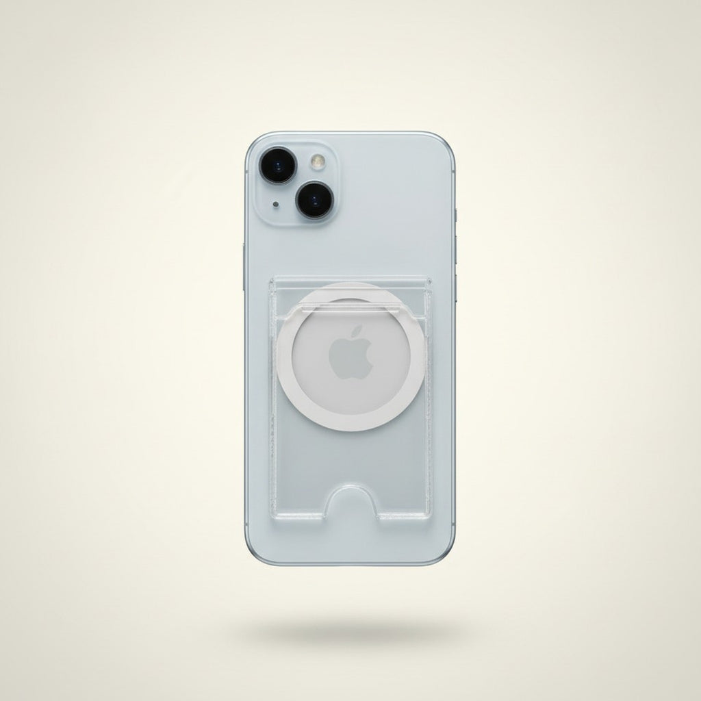 Magnetic Phone Card Slot AirTag Pouch – tech (view 2)