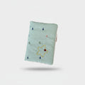 Mint Star Moon Embroidered Card Holder Wallet