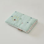 Mint Star Moon Embroidered Card Holder Wallet – bags & wallets (view 1)