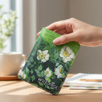 Wild Roses Floral Card Holder Wallet