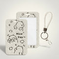Cute Bear Card Holder & Braided Keychain – bags & wallets (view 1)