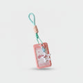 Star Charm Beaded Rope Keychain - Pink