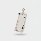 Star Charm Phone Keychain Black Pink White