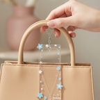 Star Charm Keychain Heart-Shaped Phone Accessory