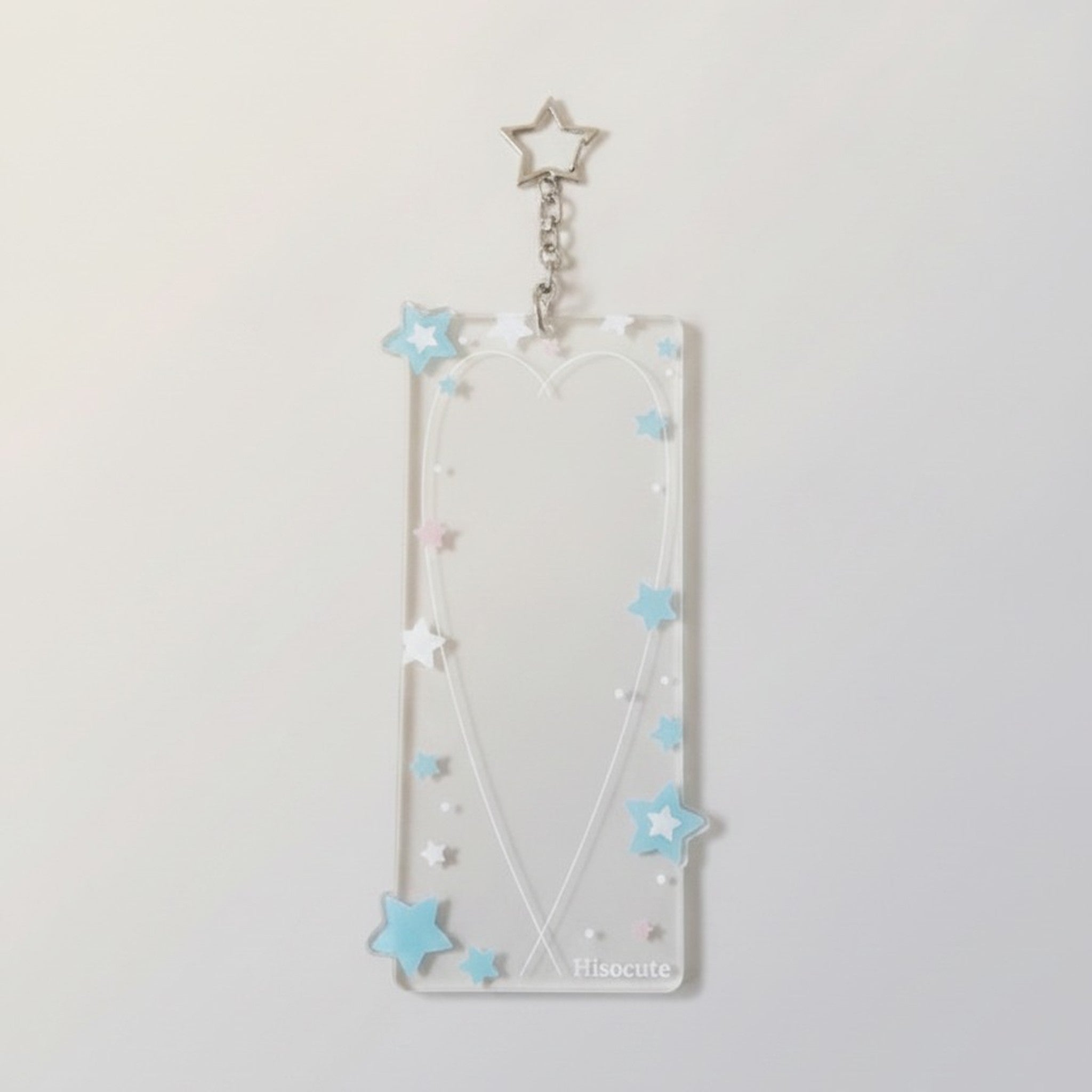 Clear Star Keychain Photocard Holder – stationery (view 2)