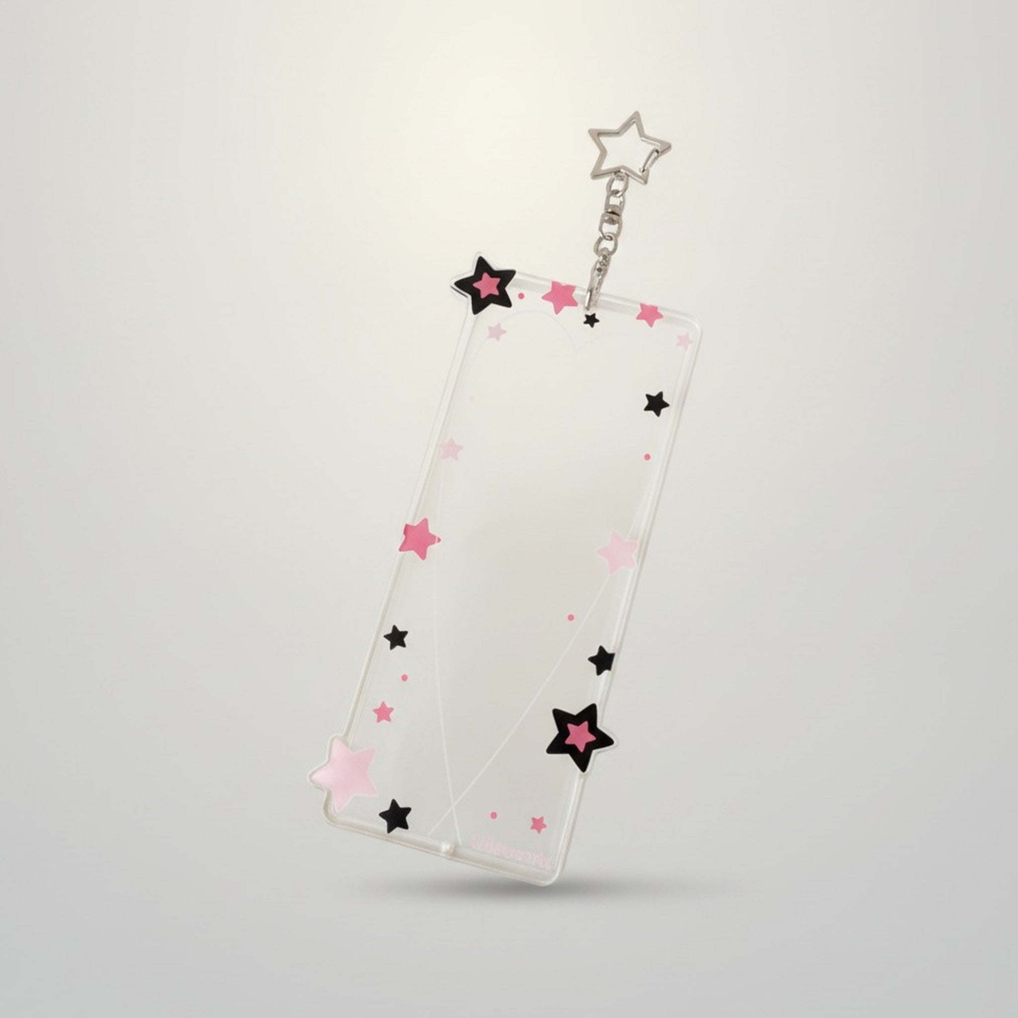 Clear Star Keychain Photocard Holder – stationery (view 3)