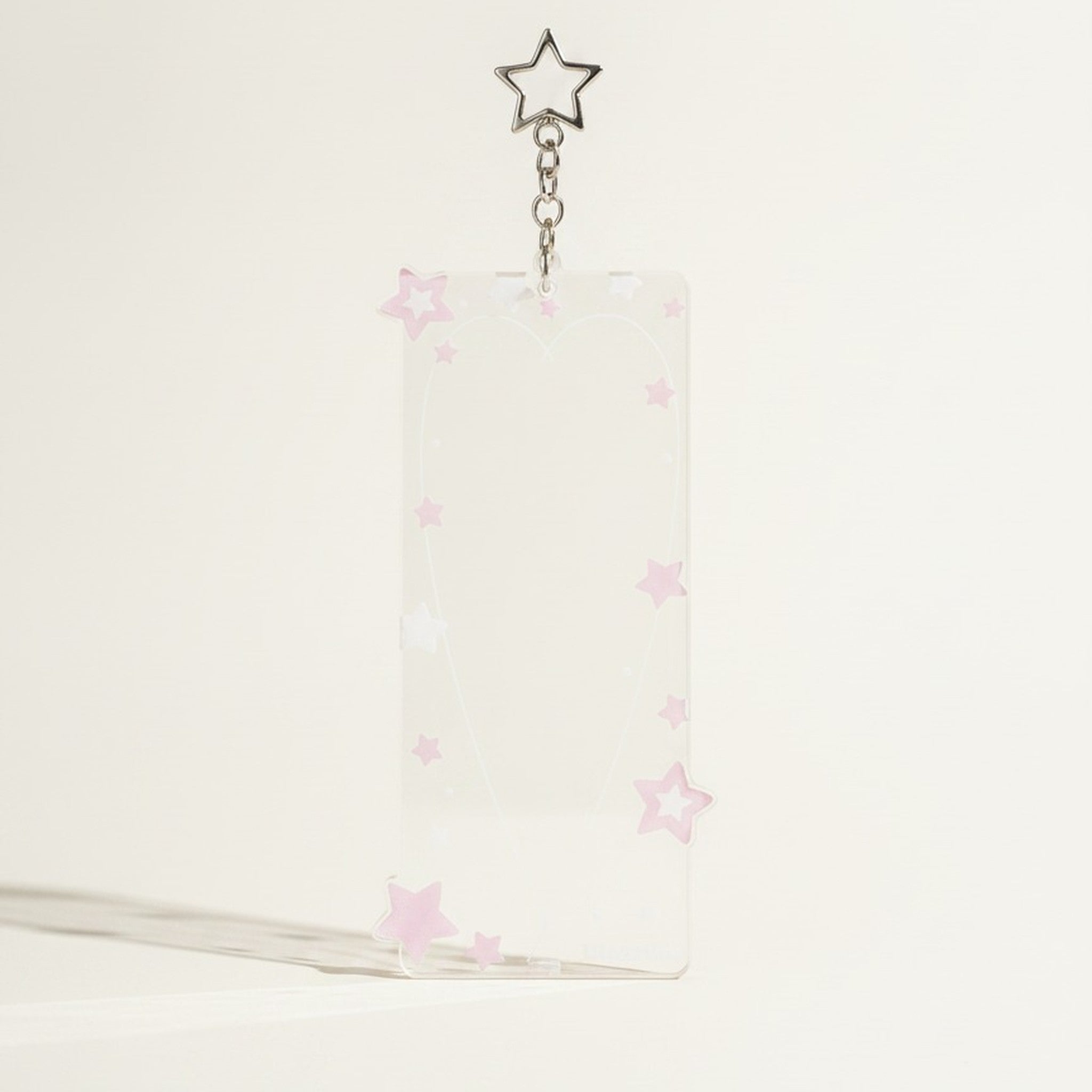 Clear Star Keychain Photocard Holder – stationery (view 4)