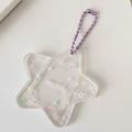 Glitter Star Mini Photo Frame Keychain – novelty & toys (view 1)