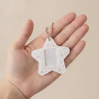 Glitter Star Mini Photo Frame Keychain – novelty & toys (view 6)