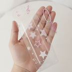 Transparent Star Music Note Pencil Pouch – stationery (view 6)