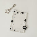 Cute Star Clear Photo Card Holder – stationery (view 1)
