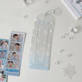 Winter Snowflake Clear Bookmark Photocard Holder – stationery (view 1)
