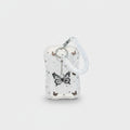 Butterfly Moon Star Clear Cup Charm Keychain