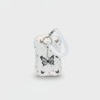 Butterfly Moon Star Clear Cup Charm Keychain