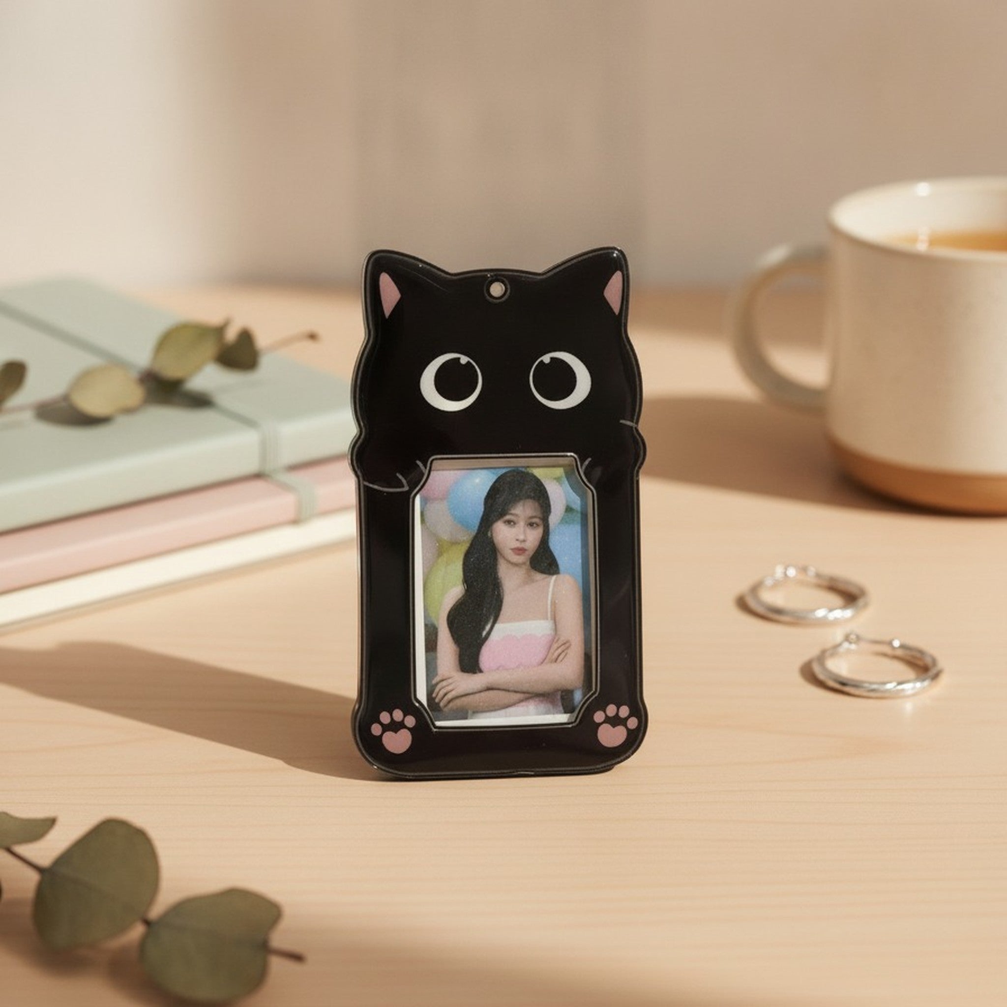 Cute Animal Photocard Holder Keychain – novelty & toys (view 4)