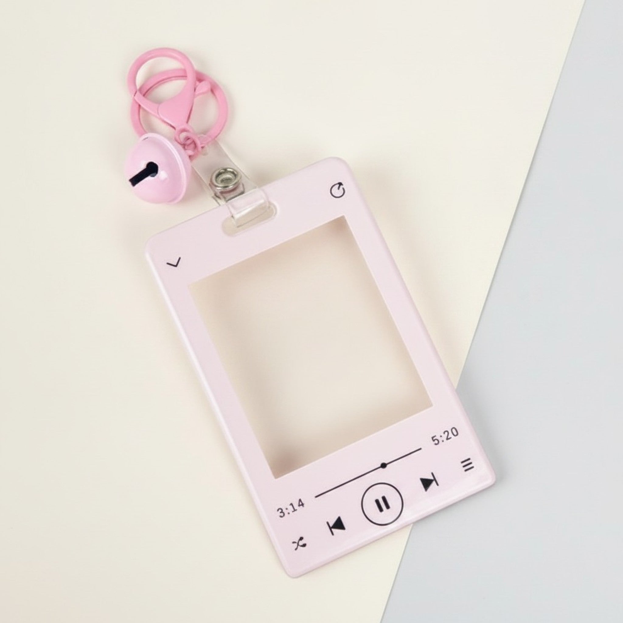 Music Player Photocard Holder Keychain – novelty & toys (view 2)