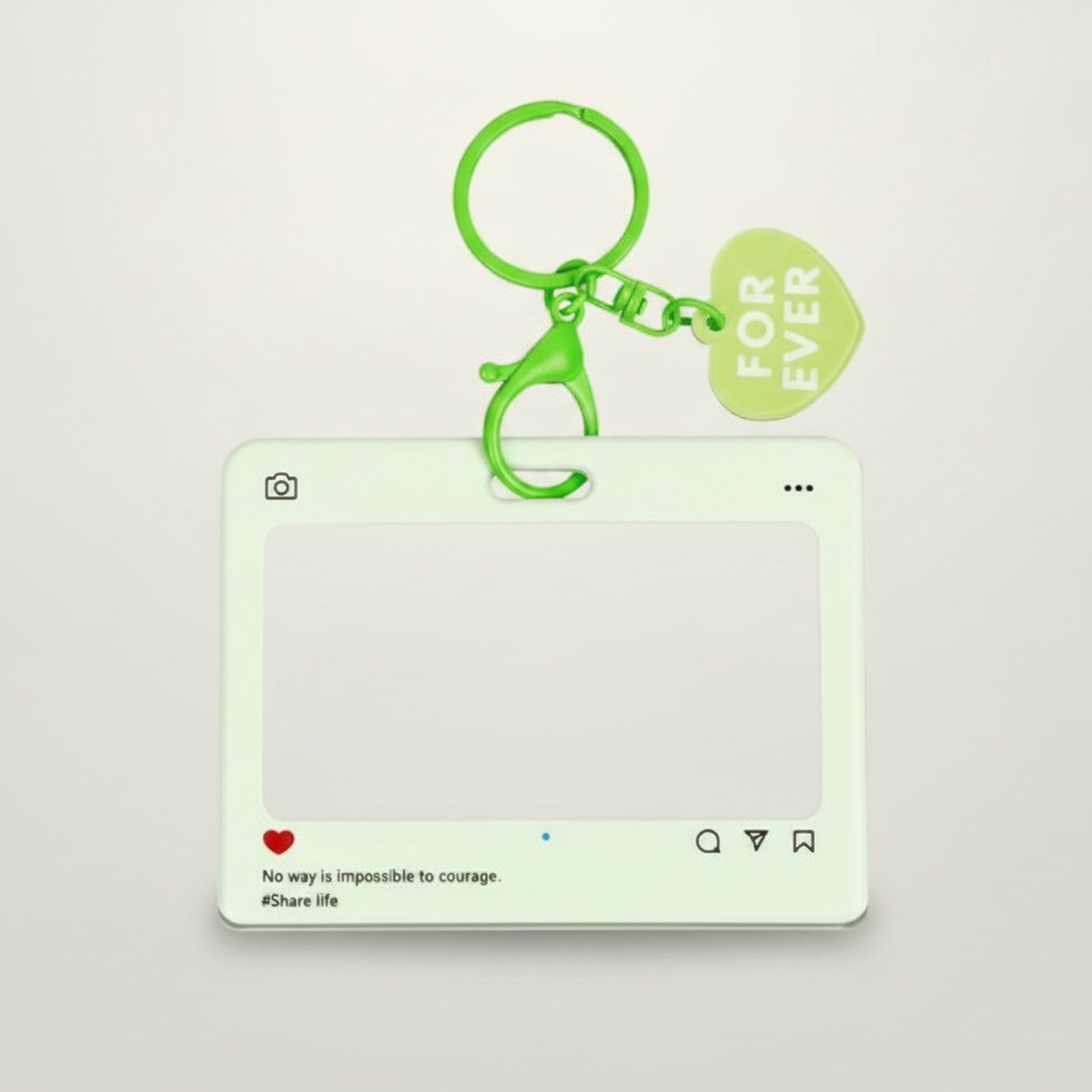 Instagram Style Card Holder Keychain – apparel accessories (view 1)