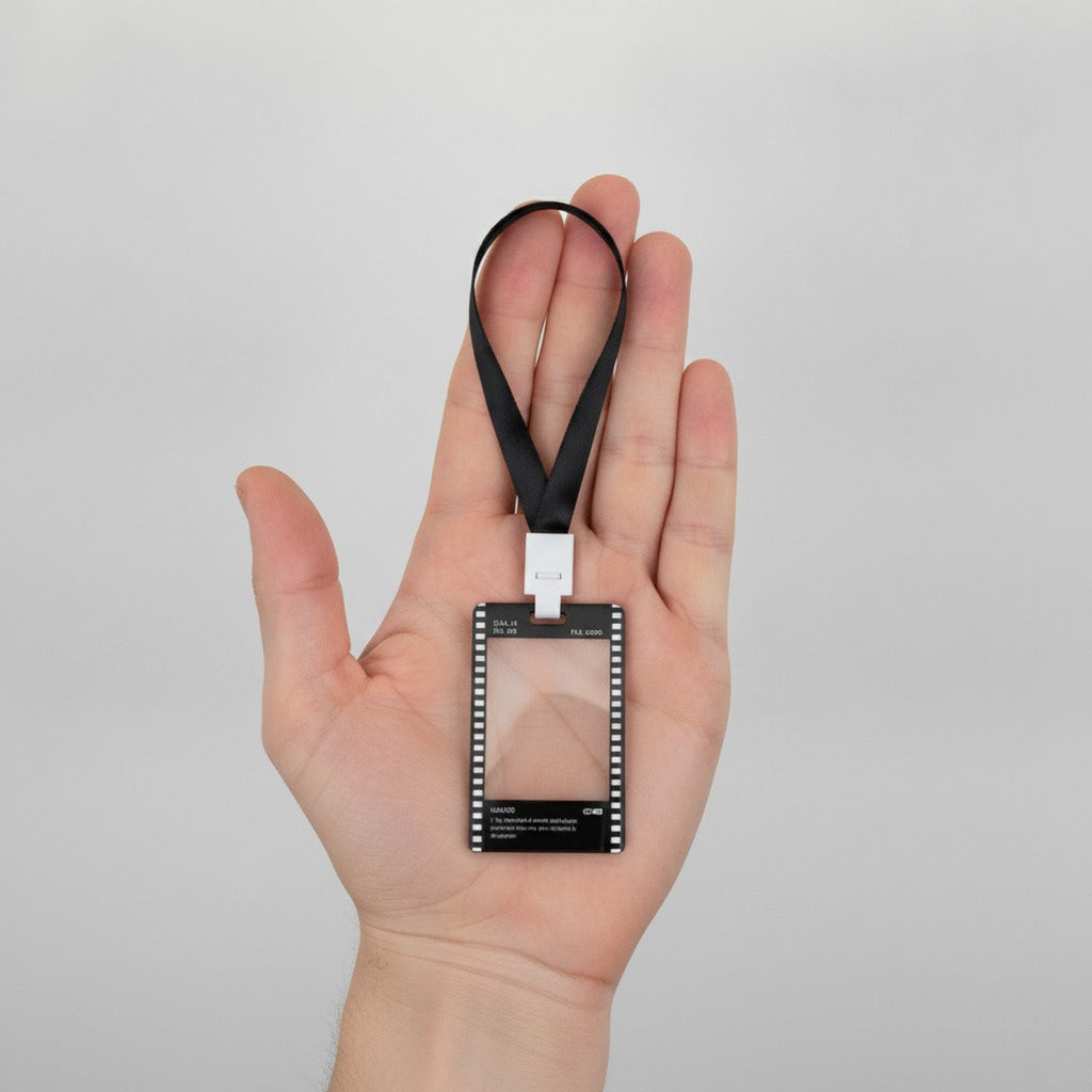 Film Strip Design Lanyard ID Holder – apparel accessories (view 4)