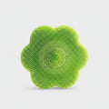 Lime Green Beaded Facial Cleansing Brush