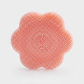 Silicone Facial Cleansing Brush Pink Flower