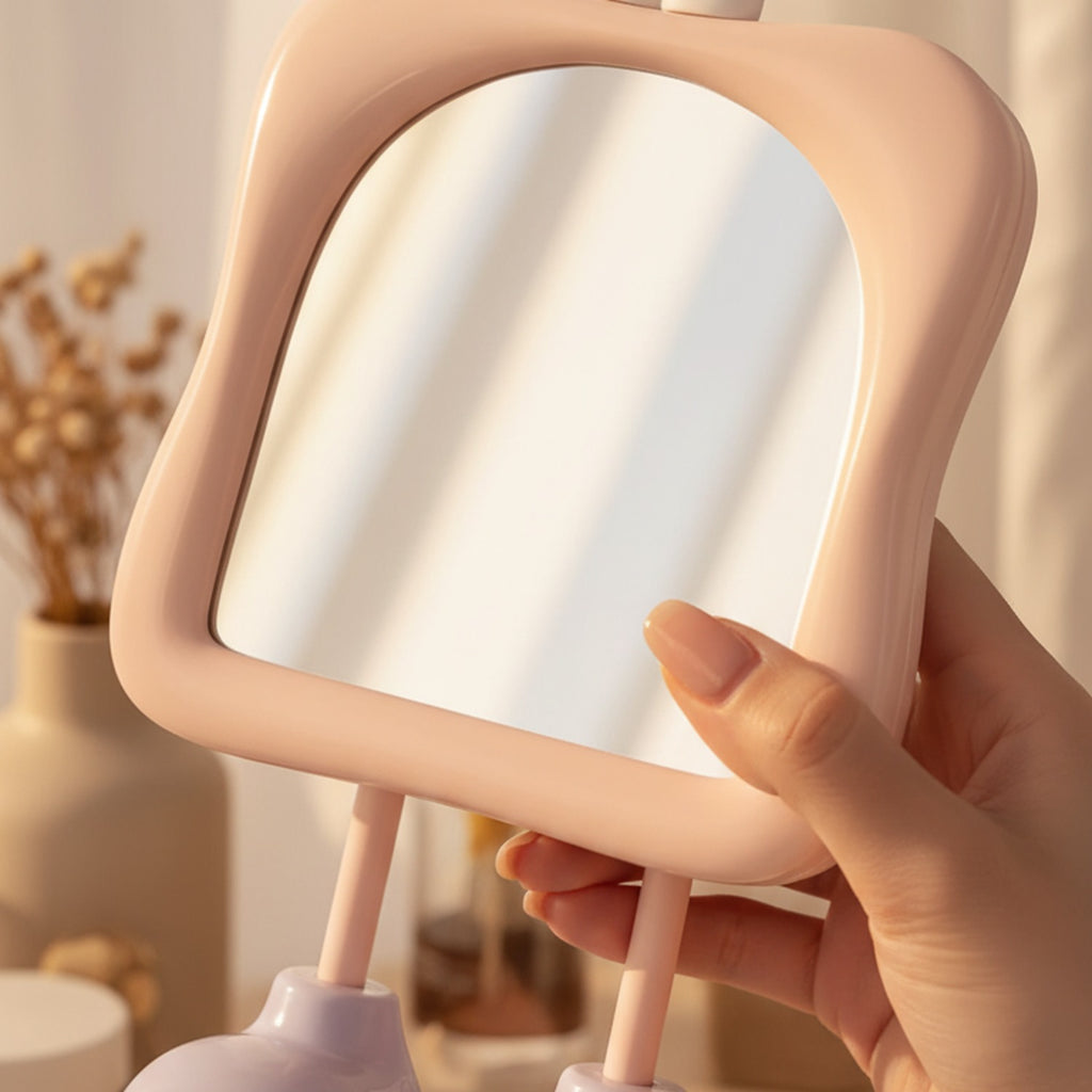 Cute Chicken Mirror Compact With Stand – Korean beauty tool (view 3)