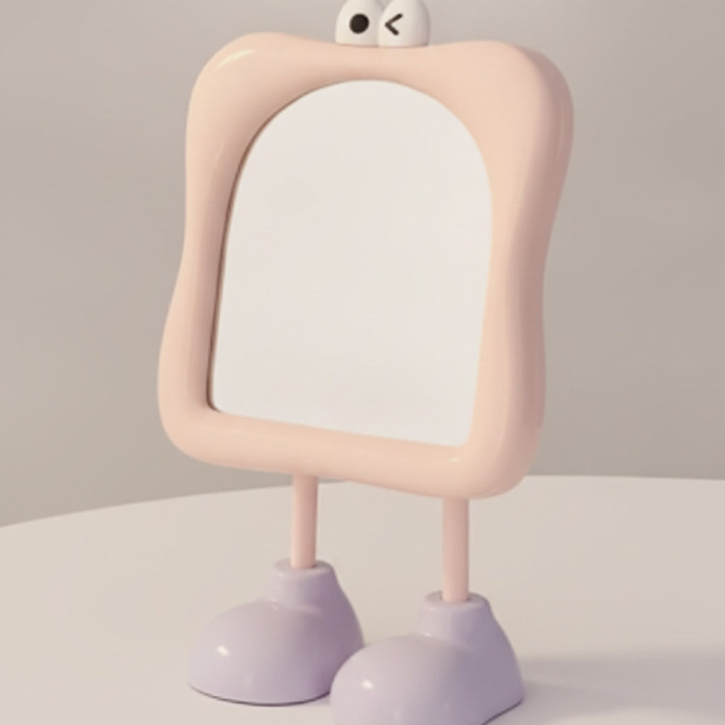 Cute Chicken Mirror Compact With Stand – Korean beauty tool (view 1)
