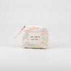 Pastel Rainbow Striped Textured Coin Purse Wallet – bags & wallets (view 1)
