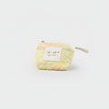 Pastel Rainbow Knit Coin Purse With Charm