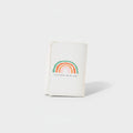 Rainbow Pastel Cardholder Wallet With Inspirational Design