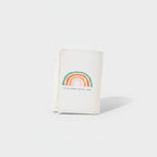 Rainbow Pastel Cardholder Wallet With Inspirational Design