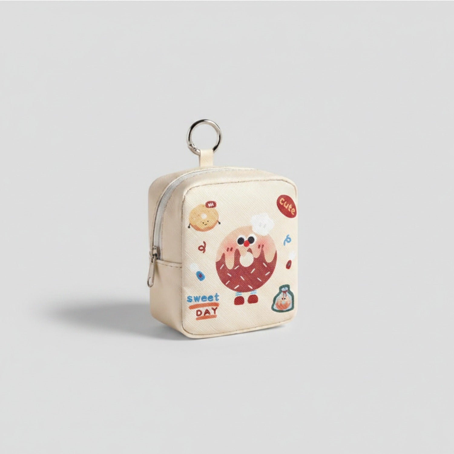 Sweet Day Cartoon Keychain Coin Purse