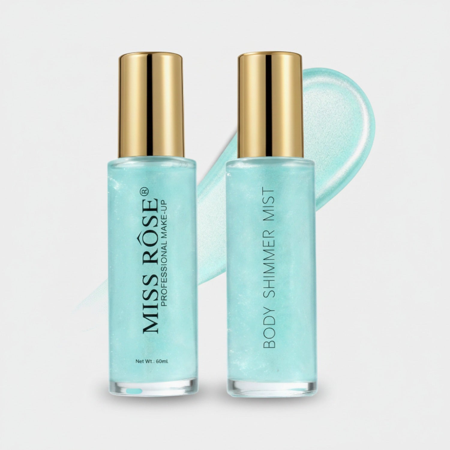 Shimmer Mist Body Glow Spray Turquoise