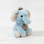 Blue Plush Elephant Stuffed Animal With Charm – novelty & toys (view 2)