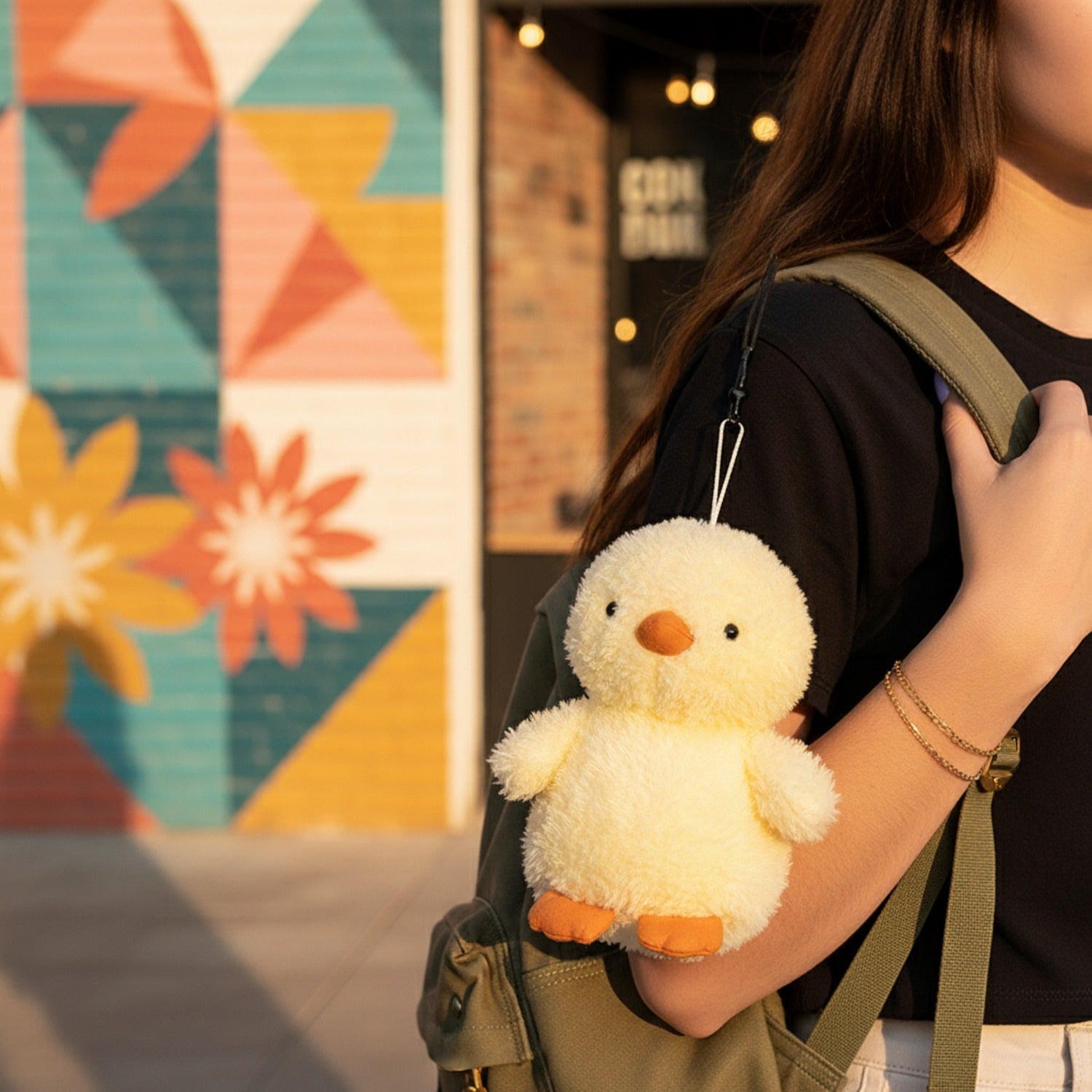 Soft Yellow Plush Chick Stuffed Animal