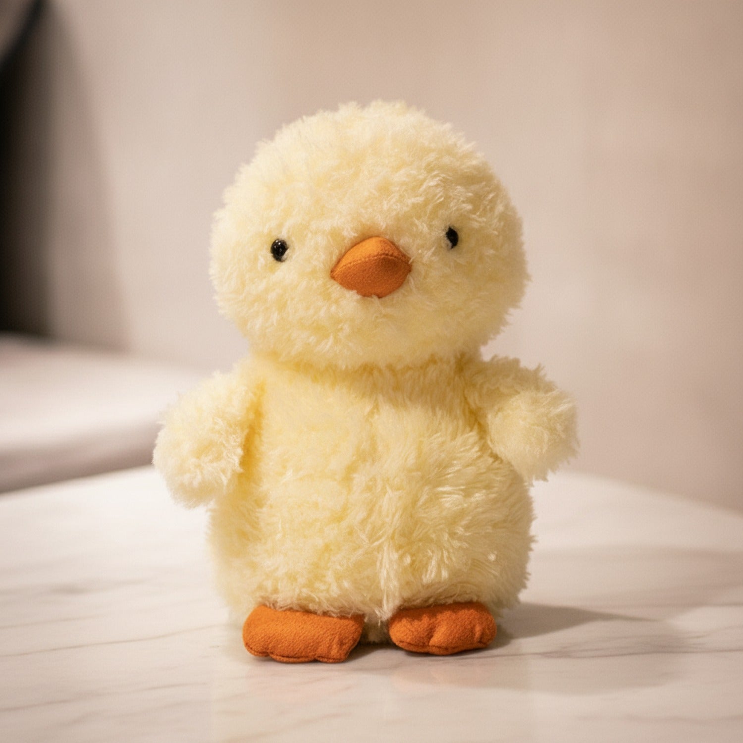 Soft Yellow Plush Chick Stuffed Animal