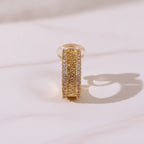 Textured Chunky Huggie Earrings - Jianyou Accessories – jewelry (view 2)