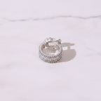 Textured Chunky Huggie Earrings - Jianyou Accessories 2